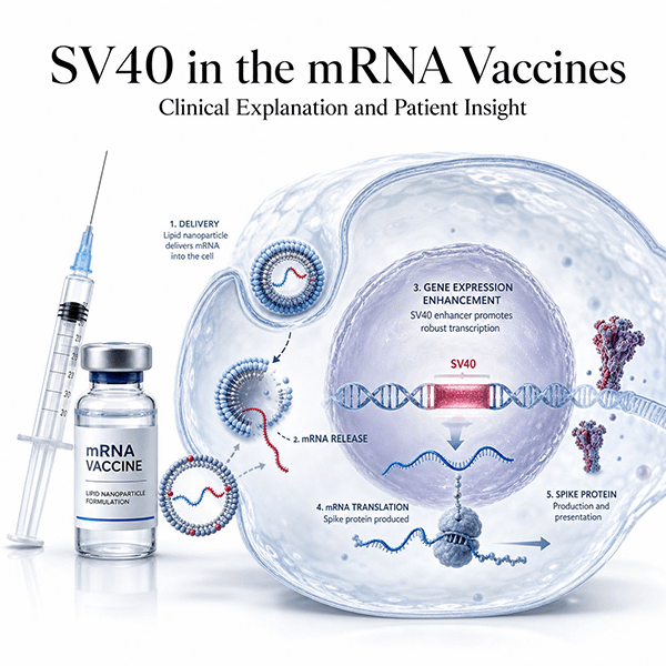 SV40 In The mRNA Vaccines